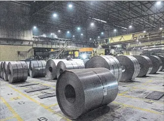  ?? TARA WALTON THE CANADIAN PRESS ?? A Canadian source close to the ongoing talks to resolve U.S. tariffs on steel and aluminum is insisting Canada is not about to agree to quotas or other limits on its exports in order to get the levies lifted.