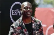  ?? PHOTO BY JORDAN STRAUSS — INVISION — AP ?? Former NFL player Terrell Owens says he will not attend the induction ceremony for the Pro Football Hall of Fame in August, an unpreceden­ted decision by an enshrinee. Owens was voted into the hall in February.