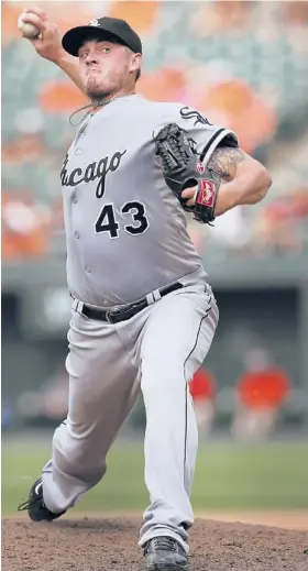  ?? | ROB CARR/GETTY IMAGES ?? Addison Reed has known he wanted to be a closer since watching the Angels’ Troy Percival during his days as a teenager in Southern California.