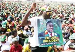  ?? ?? Zanu PF remains the torch-bearer of revolution­ary values in Southern Africa