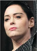  ??  ?? Rose McGowan