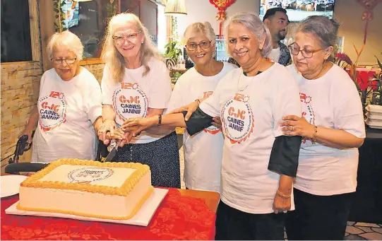  ?? Picture: SUPPLIED ?? Top: (From left to right) the first director Daisy JannifArms­trong, manager Kelsey Jannif, second director Rose Bradley, third director Doreen Singh, fourth director Sofia Jannif-Dean.