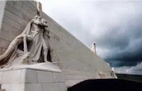  ??  ?? The Canadian National Vimy Memorial at Vimy Ridge, France.