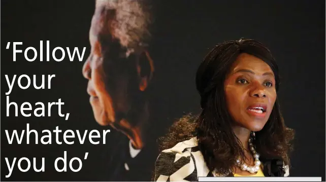  ?? PICTURE: REUTERS ?? UNAFRAID: Thuli Madonsela at the Nelson Mandela Foundation last year.