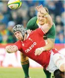  ?? ?? Bulldozer: Dan Lydiate