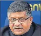  ??  ?? ■ Ravi Shankar Prasad