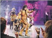  ?? Patrick Randak NBC ?? “HELLO, Jerusalem, I am your king!”: Alice Cooper played a contempora­ry Herod in Sunday’s live show.