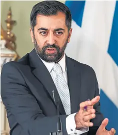  ?? ?? Humza Yousaf ‘focuses on policy beyond his remit’.
John Robertson. Scone.