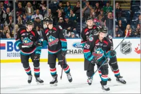  ?? Special to The Daily Courier ?? Players from the Kelowna Rockets will be taking a personal finance class with CIBC in January.