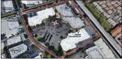  ?? GOOGLE MAPS ?? Hines, a developmen­t and investment firm, paid $47 million for the Dixon Land Research Park at 49000 Milmont Drive and 49036 Milmont Drive in Fremont.