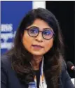  ?? ?? Mariya Ahmed Didi, Minister of Defence, Maldives.