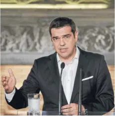  ?? FOTO: AFP ?? Alexis Tsipras es primer ministro de Grecia desde el 21 de septiembre de 2015.