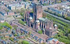  ??  ?? DRAW: Liverpool’s Anglican cathedral is visitor friendly