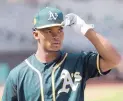  ?? JEFF CHIU/ASSOCIATED PRESS ?? Kyler Murray, an Oakland first-round draft pick, met with the A’s on Sunday, the day before the deadline to declare for the NFL draft.