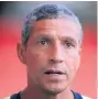  ??  ?? SUPPORTIVE: Hughton is a big admirer of Mourinho