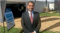  ?? PHOTO: GERARD HUTCHING/FAIRFAX NZ ?? UAE ambassador to New Zealand Saleh Ahmed Alsuwaidi at Central Districts Field Days in Feilding.