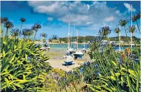  ??  ?? Idyllic: Tresco Island, the second-biggest of the Isles of Scilly