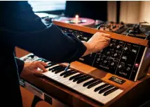  ??  ?? Analogue synthesise­rs like the Minimoog revolution­ised music in the 60s and 70s. Today the same functional­ity is provided by software synths.