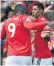  ??  ?? Marcus Rashford scores in 2018