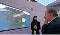  ?? Photos by Dhes Handumon ?? A demonstrat­ion of the diagnosis of tubercolos­is using AI on display at the Mohap pavilion. —