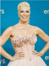  ?? JAE C. HONG/AP 2022 ?? Hannah Waddingham has been named among the hosts of the 2023 Eurovision Song Contest.