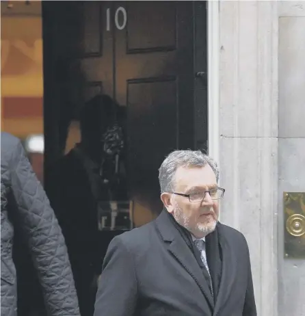  ?? PICTURE: STEFAN ROUSSEAU ?? 0 Scottish Secretary David Mundell has been thrashing about like a drowning man