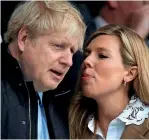  ?? AFP ?? GooD NEWS: Johnson’s partner Carrie Symonds gave birth to a healthy baby boy at a London hospital on Wednesday morning. —