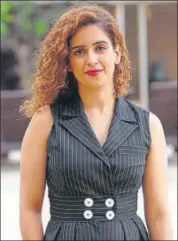  ?? PHOTO: PRODIP GUHA/HT ?? Sanya Malhotra will next be seen in a Ritesh Batra film