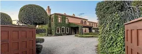  ?? TRADEME ?? The second most-viewed listing on Trade Me was this Tuscan style villa in Auckland.