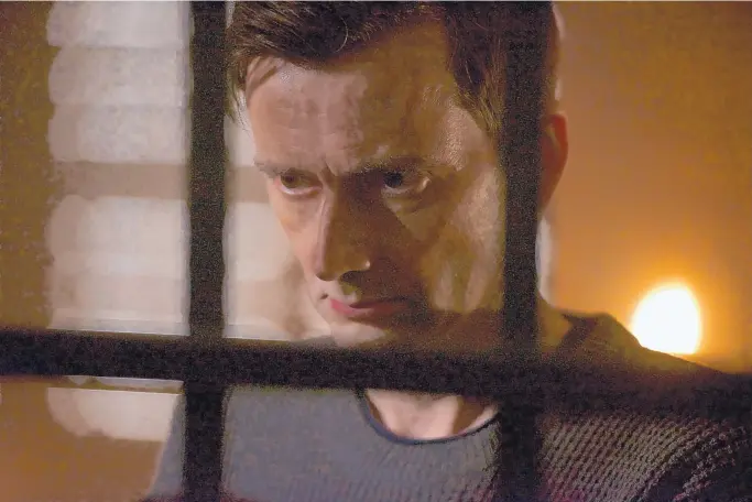 ?? COURTESY OF ELECTRIC ENTERTAINM­ENT ?? David Tennant plays Cale Erendeich in the thriller “Bad Samaritan.”