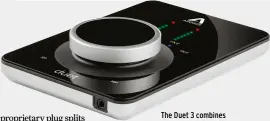  ??  ?? The Duet 3 combines gorgeous design with high-quality recording.