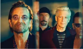  ?? Photograph: Kurt Iswarienko ?? ‘An epic undertakin­g’ … from left, Bono, the Edge, Adam Clayton and Larry Mullen Jr.