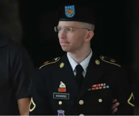  ?? MANDEL NGAN/AFP/GETTY IMAGES FILE PHOTO ?? Bradley Manning told a judge he thought he “was going to help people, not hurt people.”