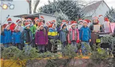  ?? FOTO: PRIVAT ?? Der Schulchor der Edith-Stein-Schule lud zum Verweilen ein.