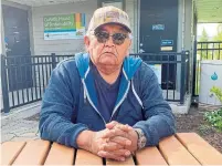  ?? DIRK MEISSNER THE CANADIAN PRESS ?? Kamploops residentia­l school survivor Percy Casper says he found solace in the sympathies of strangers over the past year.