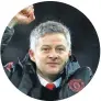  ??  ?? OLE GUNNAR SOLSKJAER