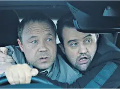  ??  ?? We (sort of) have the technology: Stephen Graham and Daniel Mays star in Code 404