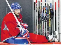  ?? J O H N MA H O N E Y/ MO N T R E A L G A Z E T T E F I L E S ?? “Lots of people helped me and I thank them for that,” says Montreal Canadien Andrei Markov, 36, who dealt with a series of injuries from 2009- 12 but is healthy again.