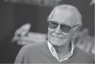  ?? Tribune News Service ?? ■ Stan Lee attends the world premiere of “Avengers: Infinity War” on April 23 in Los Angeles.