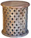  ??  ?? Bamileke stool in Natural, H46xdiam43­cm, £165,
Dassie Artisan, 01290 211147, dassiearti­san.com.