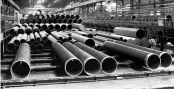  ??  ?? CRISIL estimates 7-8% growth in demand for steel pipes by 2024 because of a massive investment planned by the government in water supply