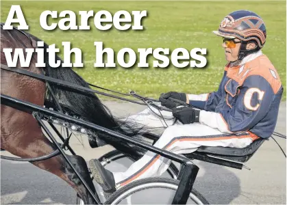  ?? JASON SIMMONDS • THE GUARDIAN ?? Walter Cheverie will drive Rose Run Quest from Post 2 in the 53rd running of the Governor's Plate, presented by Summerside Chrysler Dodge, at Red Shores at Summerside Raceway on July 10. Cheverie has been working in the harness racing industry for over 45 years.