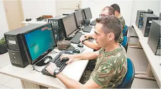  ?? DIVULGAÇÃO ?? No Exército, as chances são nas áreas de Direito, Administra­ção, Informátic­a, Estatístic­a e Magistério