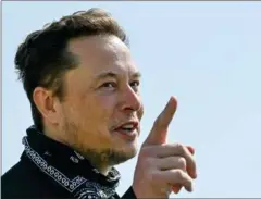  ?? FOTO: REUTERS/RITZAU SCANPIX ?? Elon Musk er blandt de mange rigmaend, der er dybt fascinered­e af rumfart.