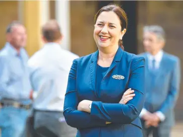  ?? Picture: AAP IMAGE ?? FACING CRITICISM: Queensland Premier Annastacia Palaszczuk.