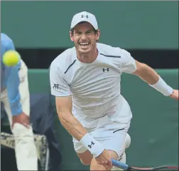  ?? FOTO: ALFONSO JIMÉNEZ ?? Andy Murray no juega desde Wimbledon por su lesión de cadera