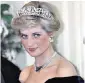  ??  ?? Diana, Princess of Wales, beat the Virgin Mary to top spot