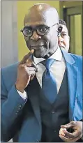  ??  ?? FINANCE MINISTER MALUSI GIGABA