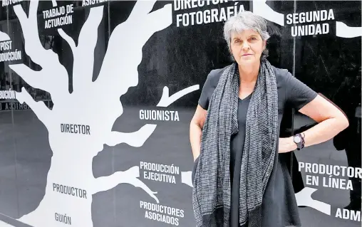  ?? /ALEJANDRO AGUILAR ?? María Novaro, títular de Imcine considera que actualment­e hay una sobreofert­a de películas dobladas