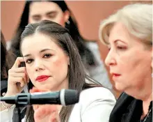  ??  ?? Araceli Tirado busca reelegirse al frente del Ismujeres, pero Morena la rechaza